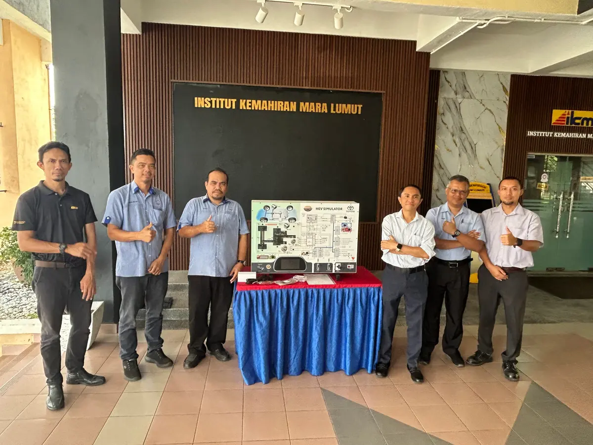 Masa Depan Automotif Kini Di IKM Lumut: Terima Kasih UMW Toyota!